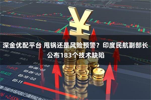 深金优配平台 甩锅还是风险预警？印度民航副部长公布183个技术缺陷